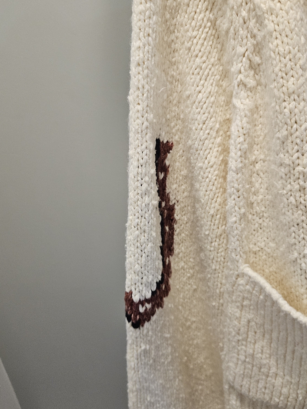 Anthropologie Pilcro Western Utility Sweater Jacket Horse - Picture 3 of 7